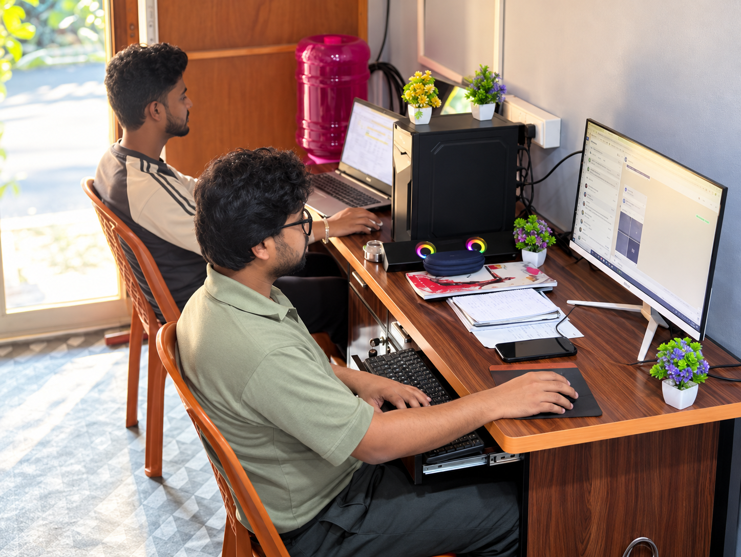 Digital Marketing Agency in Bongaon — Claban Infotech office team working on SEO, Google Ads and website development